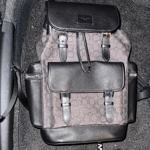 Black and Gray Backpack